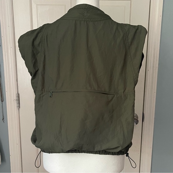 Free People Movement Packable Running Vest Army Size XS Cropped Athleisure - Picture 8 of 13